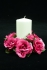 Fuchsia Candle Ring for Pillar Candle (Lot of 1) SALE ITEM